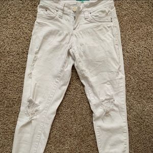 White YMI jeans